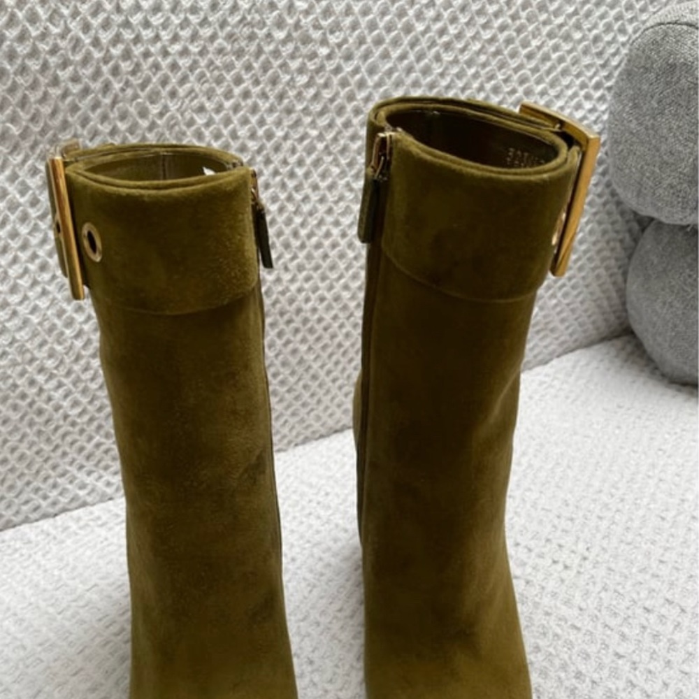 Gucci Suede Ankle Boots